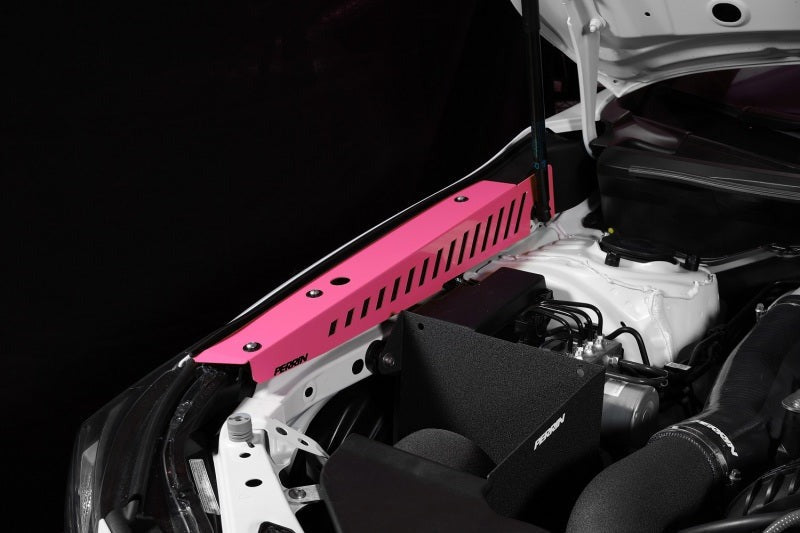 PERRIN Fender Shroud Set - Hyper Pink - 2022-2026 Subaru WRX