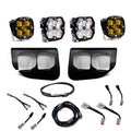 Baja Designs 20-22 Ford SD Squadron Pro/SAE 2.0 Fog Pocket Kit Upfitter (SAE Fog) - Baja Amber