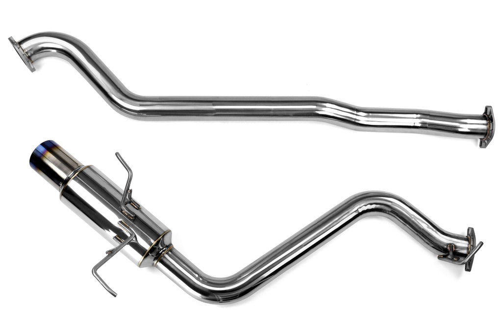 Invidia N1 Racing Series Single Exit Cat-Back Exhaust - Titanium Tip - 2015-2021 Subaru WRX / STI