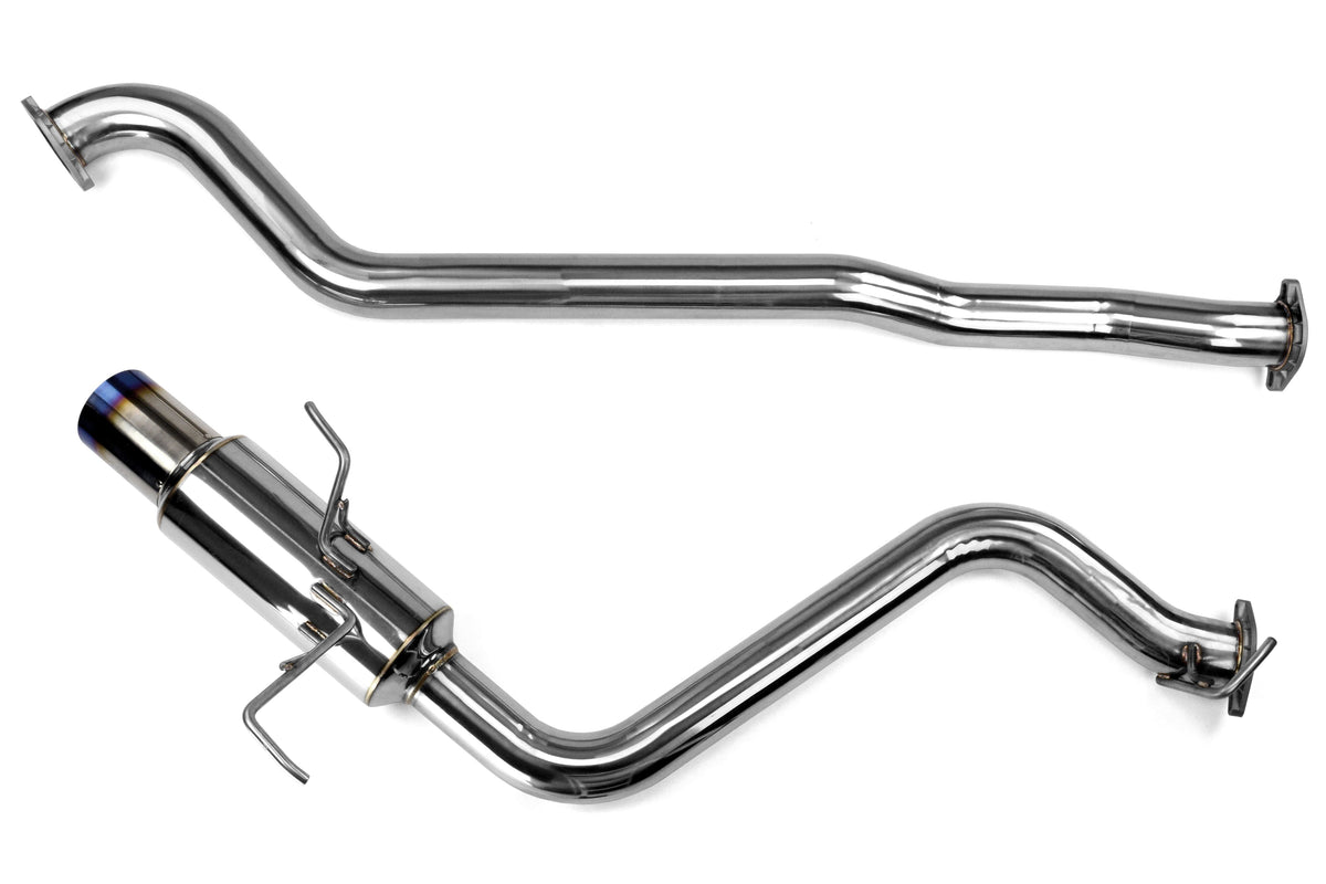 Invidia N1 Racing Series Single Exit Cat-Back Exhaust - Titanium Tip - 2015-2021 Subaru WRX / STI