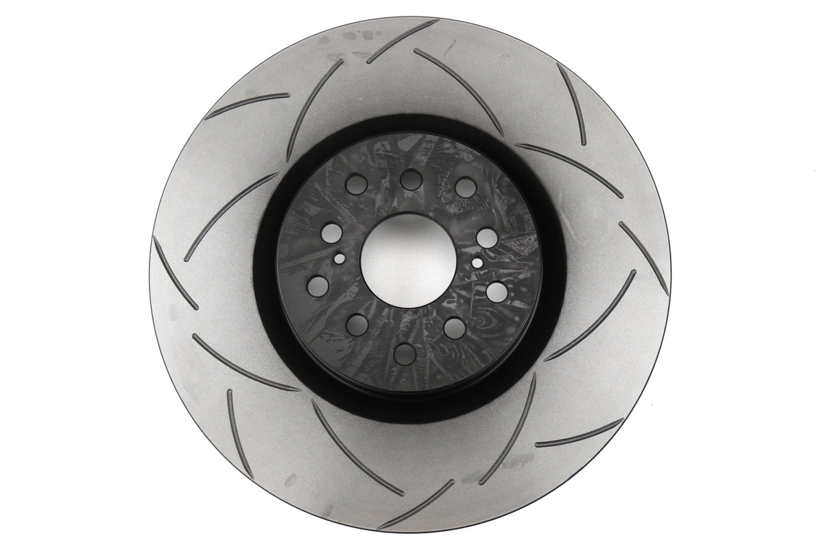 DBA T2 Street Series Slotted Rotor Single Front - 2005-2017 Subaru STI