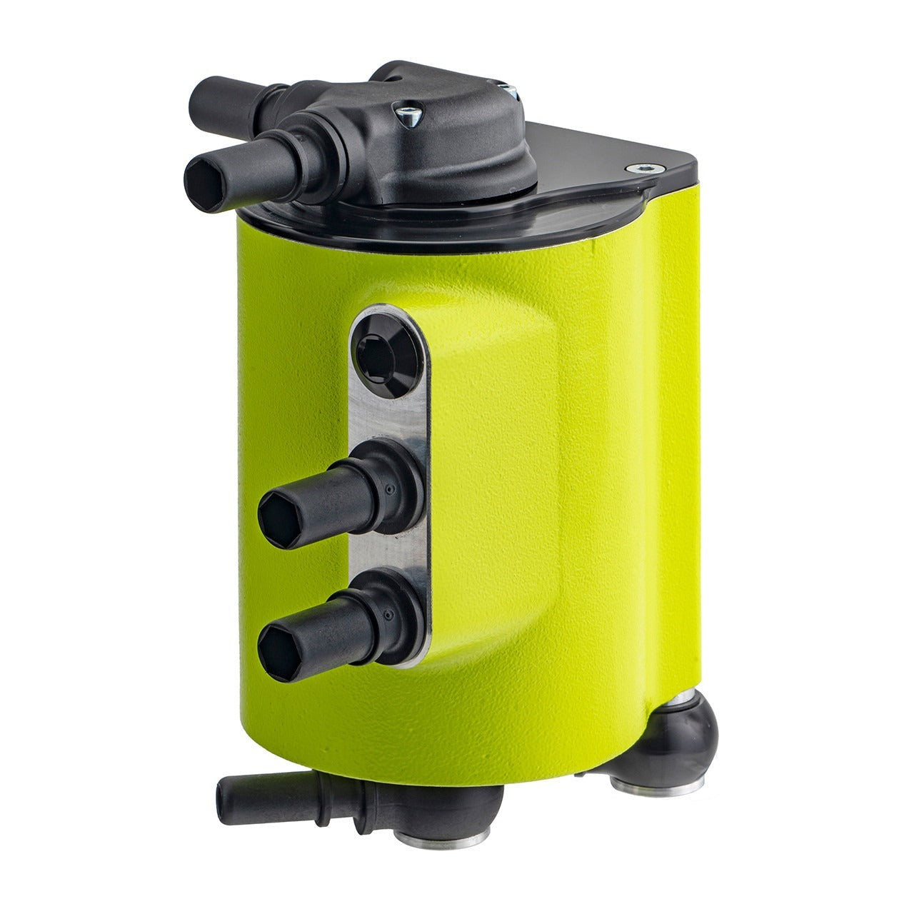 IAG Performance Air Oil Separator AOS - Neon Yellow - 2015-2021 Subaru WRX / 2014-2018 Forester XT