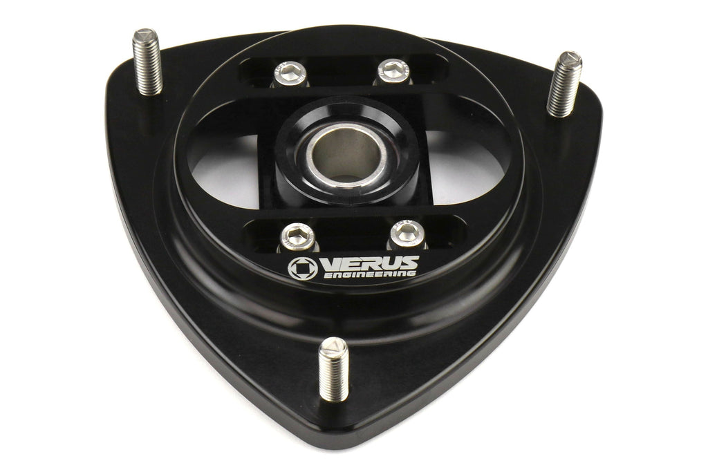 Verus Engineering Front Camber Plate Kit Black - 2013-2021 Scion FRS / Subaru BRZ / Toyota 86