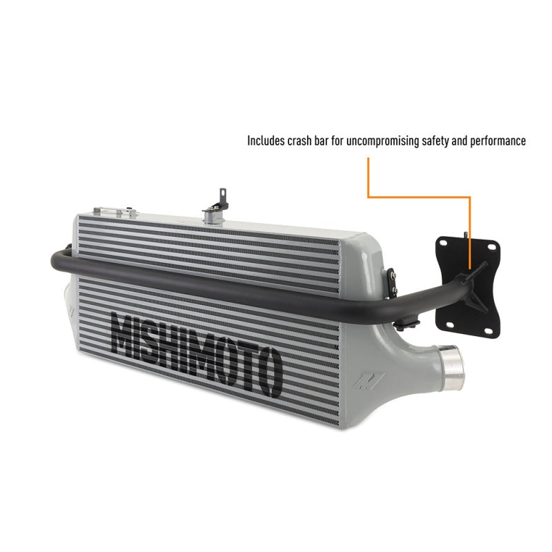 Mishimoto Front Mount Intercooler Kit - Silver Core / WRD Pipes - 2022-2026 Subaru WRX