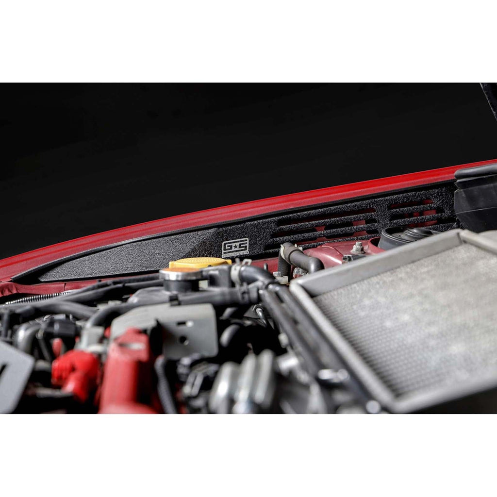 GrimmSpeed Fender Shrouds (Black) - 2008-2014 Subaru WRX / STI