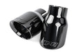 APR Double-Walled 3.5in Slash-Cut Tips - Diamond Black - Set of 2