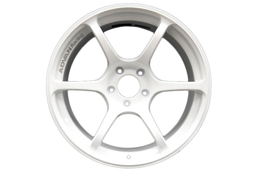 Advan RGIII Racing Special Edition White 18x9.5 +45mm 5x114.3 (Single Wheel) - 2015-2024 Subaru WRX / 2015-2021 STI / 2019-2024 Forester